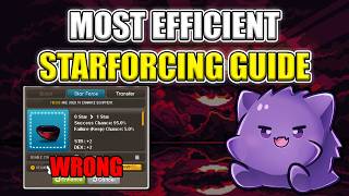 The ONLY Efficient StarForcing Guide You Need In MapleStory!