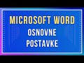 Microsoft Word Osnove