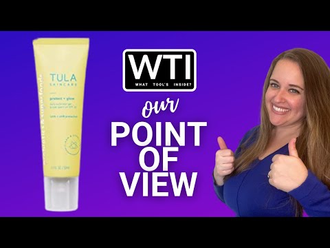 TULA Skin Care Glow Daily Sunscreen - WTI product video review