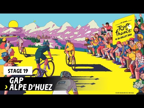 Discover the route of Stage 19 - Tour de France 2026