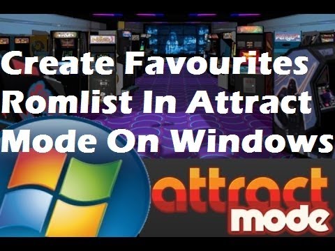 HOW TO: Create Favorites List in Attract Mode for Windows PC