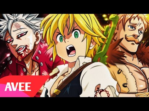 Rap do Meliodas, Ban e Escanor (Nanatsu no Taizai) - O PECADO MAIS FORTE | NERD HITS [AVEE]