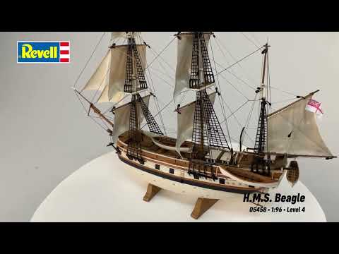 Сборная модель-копия Revell Барк H.M.S. Beagle уровень 4 масштаб 1:96 (RVL-05458)
