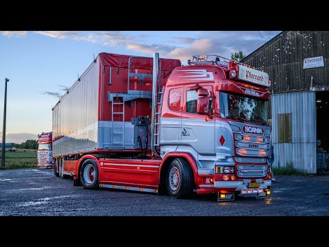 SCANIA R580 STREAMLINE V8 🚚💨🚛 TRANSPORT PIERRARD