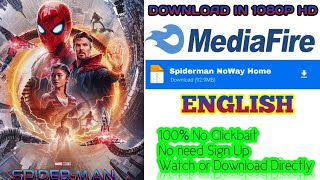 Download Spiderman no way home 2021 (full movie) mediafire link👌