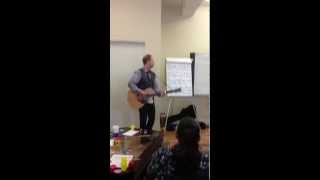 Song Team Building  - Jeff Jacob with a Fantastic Crew at a Law Firm in L.A. in June 2012