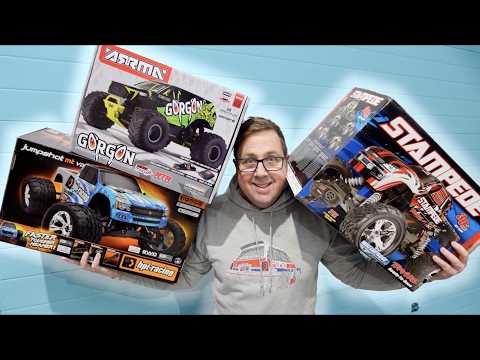 $200 RC Monster Truck BATTLE!