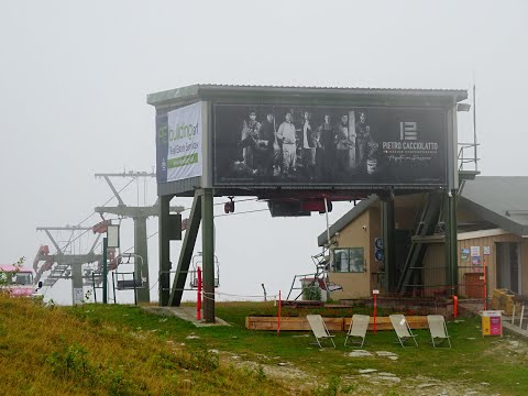10/8/2021 Discesa integrale seggiovia Leitner "Pian Croesio" a Pian Munè.