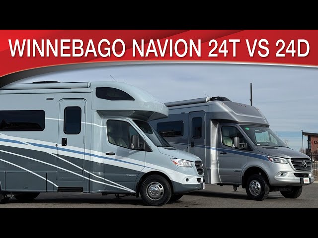 Preview image of 2025 Winnebago Navion 24D Vs 24T youtube video