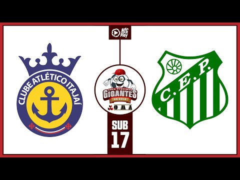 Atlético Itajaí 0x0 Paysandú • SUB-17 // Grupo B • AO VIVO