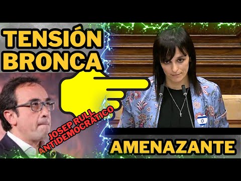 Was geschah zwischen Josep Rull und Silvia Orriols im Parlament?