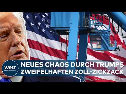 USA: Neuer Tag, neue Zölle! Donald Trump verhängt 15 % Zölle auf alle Importe – Druck auf Europa