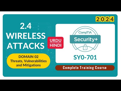 Wireless Attacks - CompTIA Security+ SY0-701 - 2.4