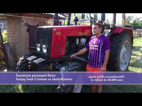 Aniţaş Ioan Cristian, Apa - Proiect Instalare Tânăr Fermier, Achizitie Tractor Finantat