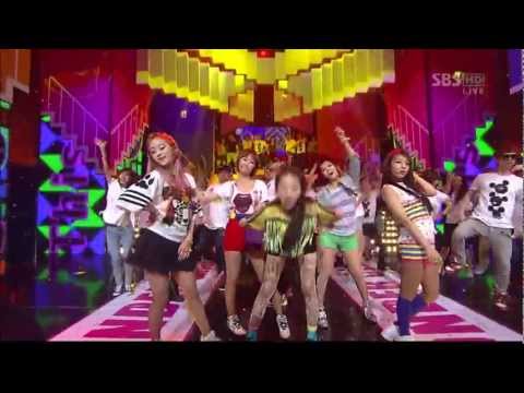 Wonder Girls - Like This LIVE on 6/10/12 - Inkigayo