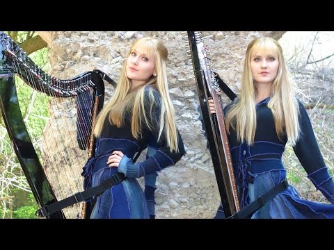 NIGHTWISH - Nemo (Harp Twins) Camille and Kennerly HARP METAL