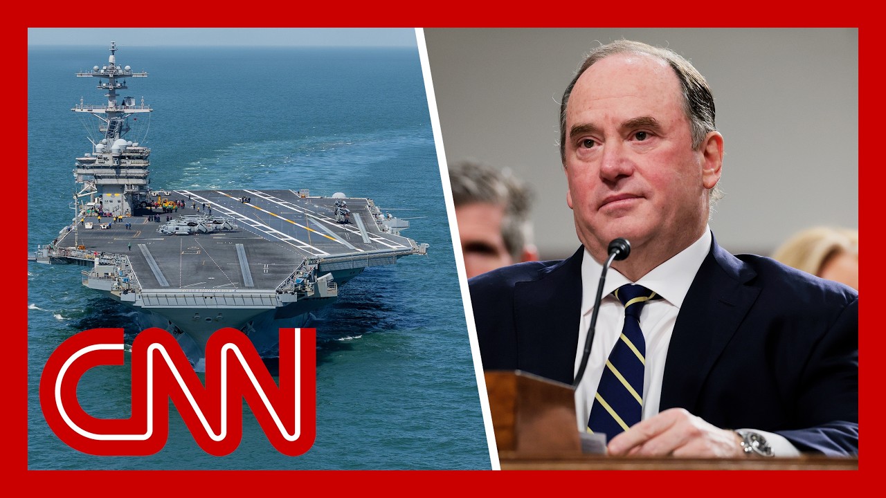 US Navy secretary Phalen ousted as Iran blockade continues