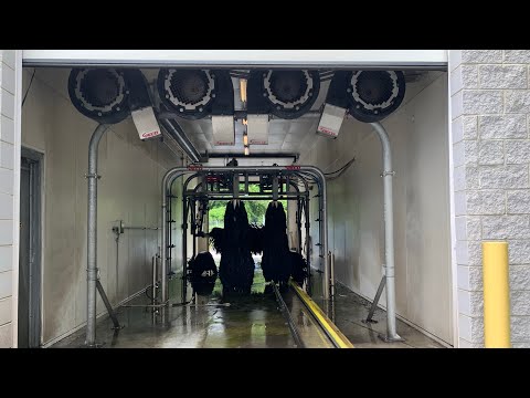 Mini PECO car wash tunnel walk through 4K