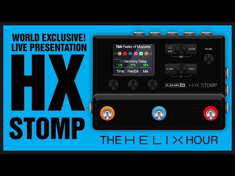 World Exclusive 1st Live Look At Line 6 HX Stomp
