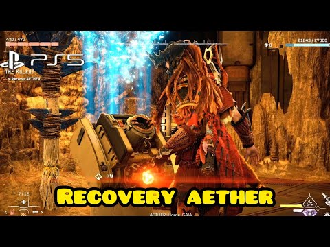 Horizon Forbidden recovery aether and returning to Base.