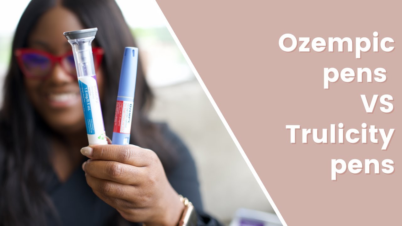 What's the difference between Ozempic and Trulicity? | Trulicity vs Ozempic | The Hangry Woman