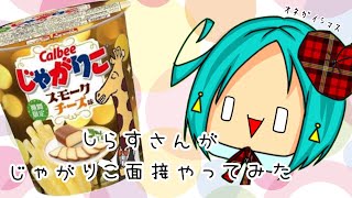 魚がじゃがりこ面接やってみた(チャンネル登録者100人突破記念動画)