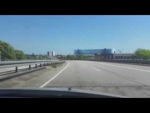 Fahrt über die Rügenbrücke - 10.05.2016