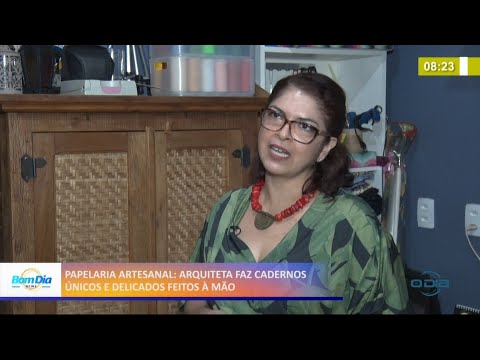 Arquiteta faz cadernos únicos e delicados em papelaria artesanal e personalizada 18 05 2021