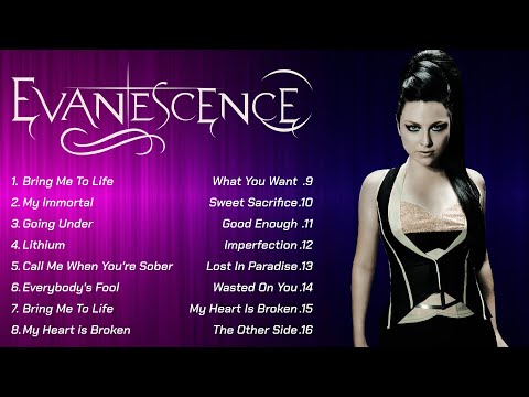 Evanescence Greatest Hits Full Album || Evanescence Top Hits 2024