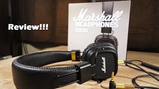 Video thumbnail for Marshall Major II Black Headphone Review by Booredatwork.com