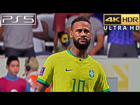 FIFA 23 (PS5) 4K 60FPS HDR Gameplay | Brazil vs Argentina - Qatar Final 2022