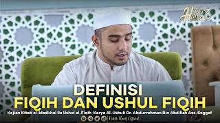 Download lagu Definisi Fiqih dan Ushul Fiqih | Dr. Habib Hanif Alathas | Part 2 mp3