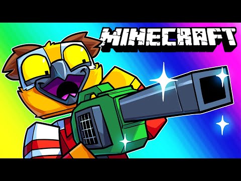 Minecraft Funny Moments - Dungeon Adventure with a Leaf Blower!