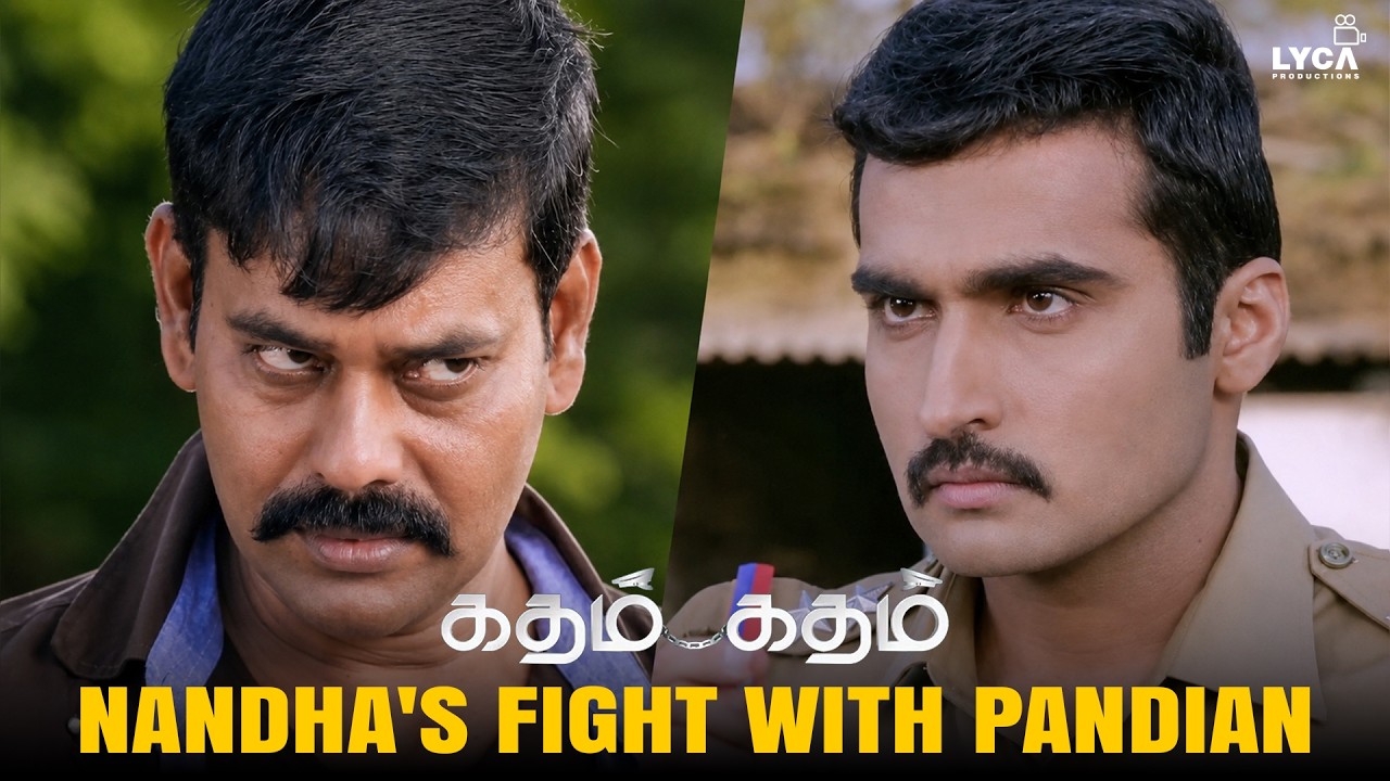 Nandha Goes Head to Head with Pandian 🔥 | Kadham Kadham | Nandha Durairaj| Natty | Sanam Shetty