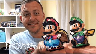 How to Make Super Mario World Perler Art!