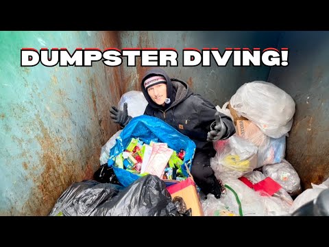Dumpster Diving! Candy, Magazines, & More! 