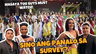 SINO SINO ANG PANALO SA SURVEY | MISS UNIVERSE PHILIPPINES 2024.