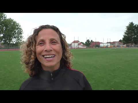 Sarah M'Barek après RC Lens - RSC Anderlecht le 16.08.2025