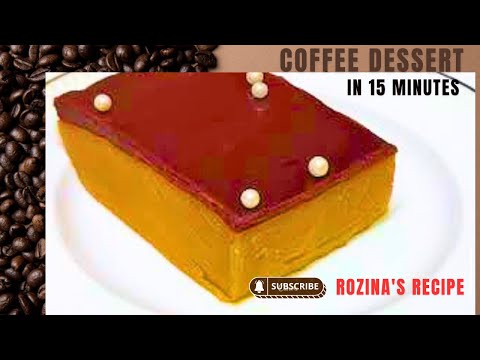 Incredibly delicious dessert! Very quick and easy ! No egg No condensed milk! it melts in your mouth