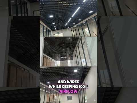 M6 ALUMINIUM CELL CEILING @ MCMC, CYBERJAYA
