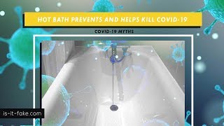 Download lagu [COVID-19 MYTHS] HOT BATH HELPS YOU PREVENT FROM GETTING THE VIRUS mp3