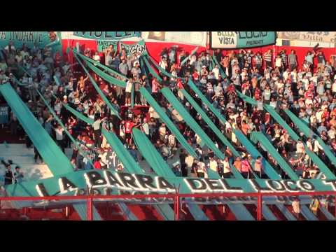"Clausura 2012; Argentinos Juniors vs Belgrano - La Barra del Loco Tito" Barra: Los Piratas Celestes de Alberdi &bull; Club: Belgrano