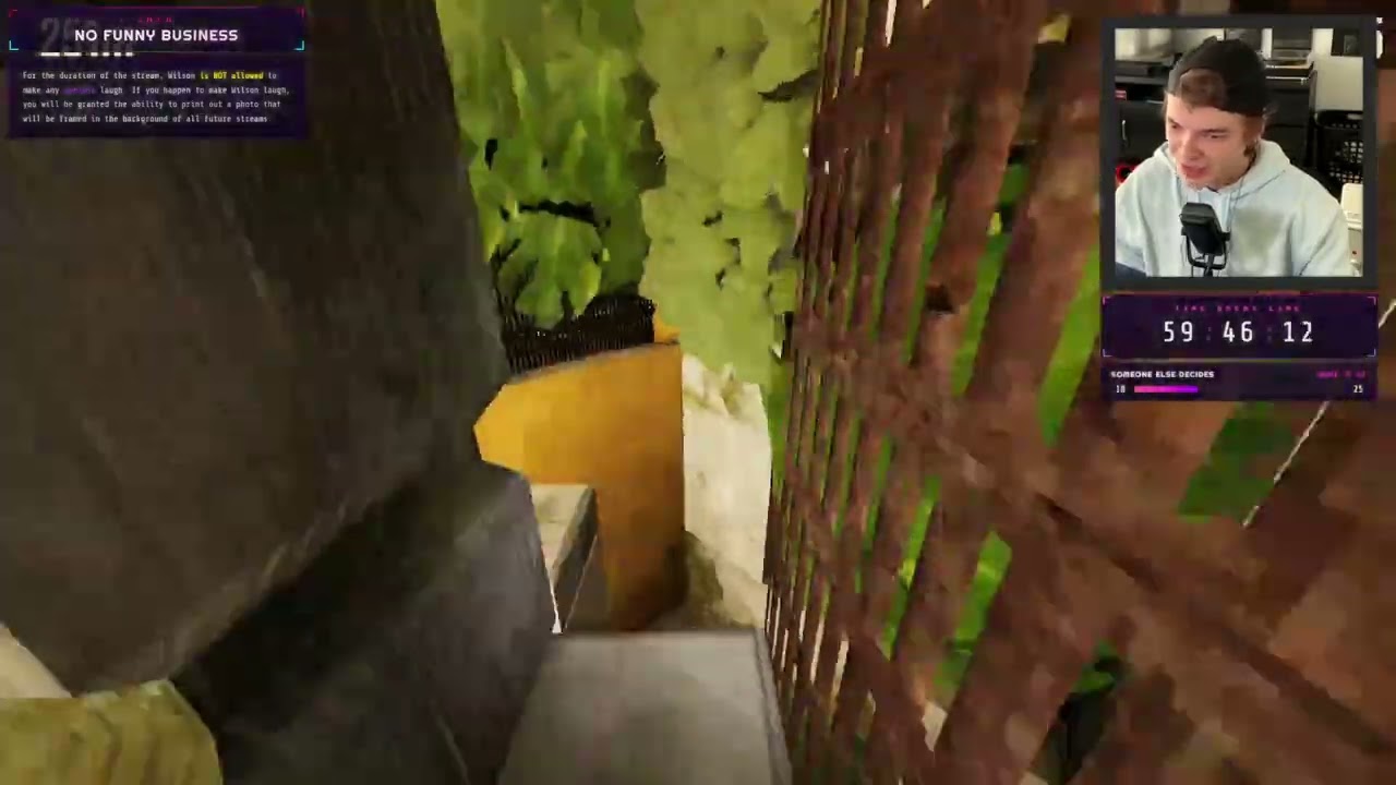 No Funny Business! Wilson CANNOT laugh today. (RMM Day 18)