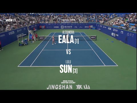 (1) Alexandra Eala (PHI) vs (3) Lulu Sun (NZL) - Game, Set and Match Point
