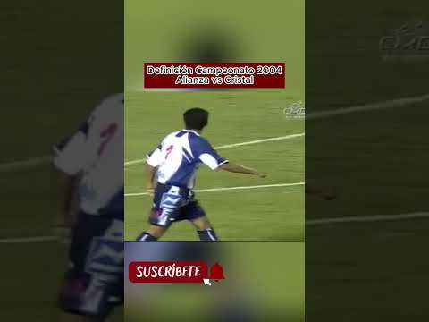 NO ERA DIFÍCIL BIGOTE | PEPE SOTO FINAL 2004 💥 ALIANZA VS CRISTAL 👀 #ligaperuana