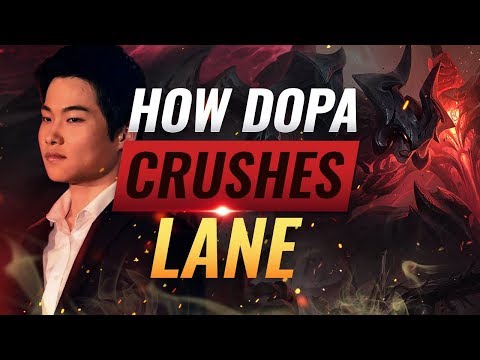 How Dopa is CRUSHING Korean Challenger With His Impeccable Wave Management - League of Legends