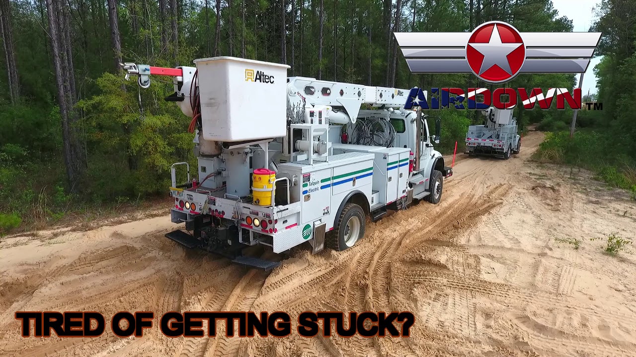 Airdown Your Tires - central tire inflation system