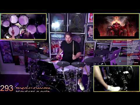 BTBAM Drummer Blake drums along to The Glory of Combat - RuneScape Music