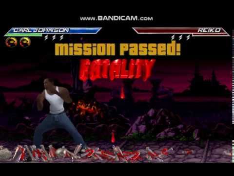 Mortal Kombat Bloodstrom by me Carl Johnson (CJ)'s fatality