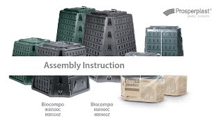 Kompostér BIOCOMPO zelený 900 L